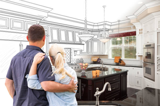 Professional Cabinet Refacing technician working in Elkins Park, PA